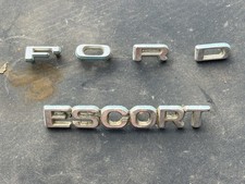 Genuine Ford Mk2 Escort Inc 1.3 1.6 RS1800 RS2000 Mexico Early Boot Badges