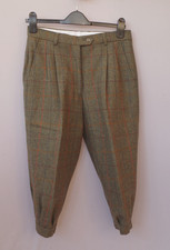 Alan Paine Tweed Breeks Ladies Trousers Size UK 12 Waist 30" Shooting JE1856