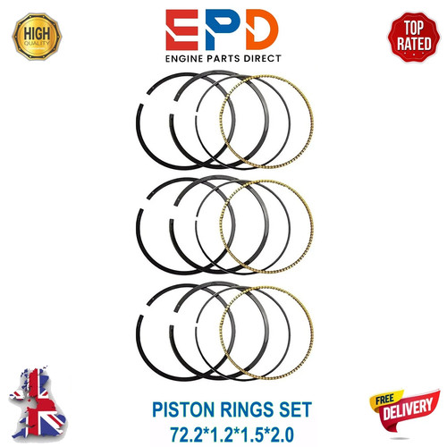 Piston rings std for - std, x3