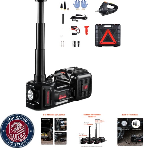 Portable electric car - car, jack