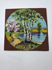 Twilleys of Stamford Tapestry Completed Summer W951T Vintage On Board Gift