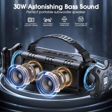 W-KING Bluetooth Speaker, Portable & Waterproof with 24 Hour Battery D8 Mini.