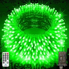 JXLEDYY 403 FT 1000 Green LED Christmas Tree Lights Outdoor Decorations