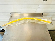 Caterquip CQB20 1" Inch x1m Yellow Gas Pipe Hose Bayonet Fitting Brass Connector