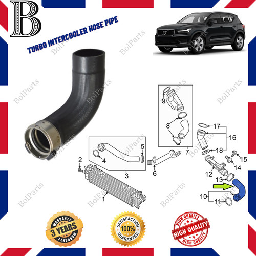 Turbo intercooler hose pipe - intercooler,