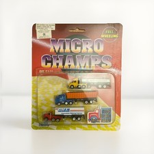 Micro Champs Big Rig Truck Series 3047 Diecast Free Wheeling Model Cars (DIL)