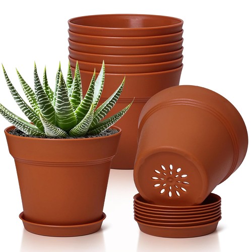 Terracotta clay flower - clay,