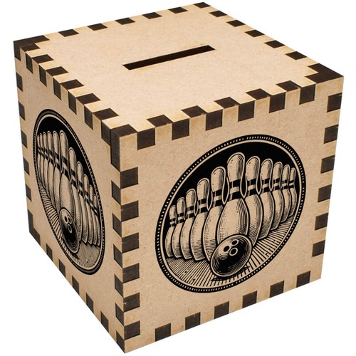 Ten pin bowling money box - pin, /