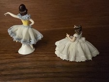 2 Of Dresden German Lace