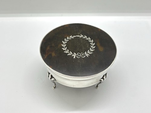 Antique sterling silver faux - &,