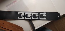 Beatles guitar stap leather