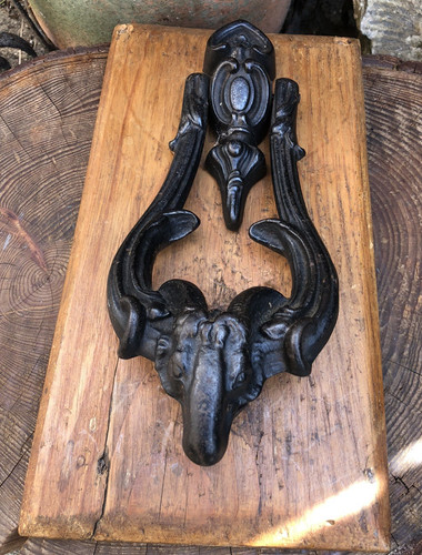 Antique door knocker victorian - knocker,