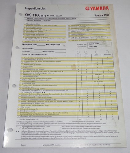 Inspection form maintenance - form,