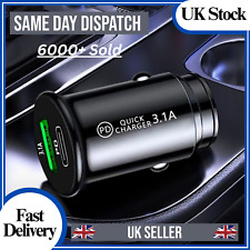 Fast Car Charger 2 USB Port For Iphone Samsung Cigarette Lighter Socket Adapter