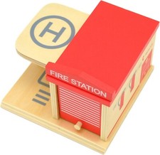 Wooden Fire Station By Click