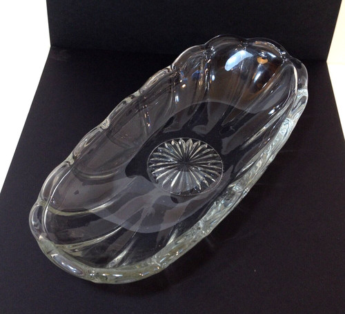 Vintage clear crystal cut - clear,