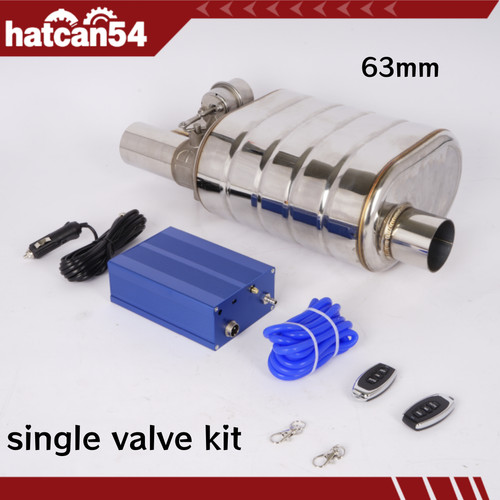 63mm single exhaust - 2.5",