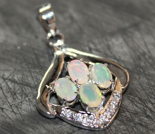 Ethiopian opal diamond - ethiopian,
