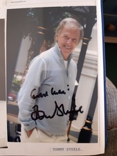 Tommy Steele Signed Photo
