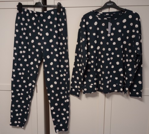Next women navy spot pyjamas - women's,