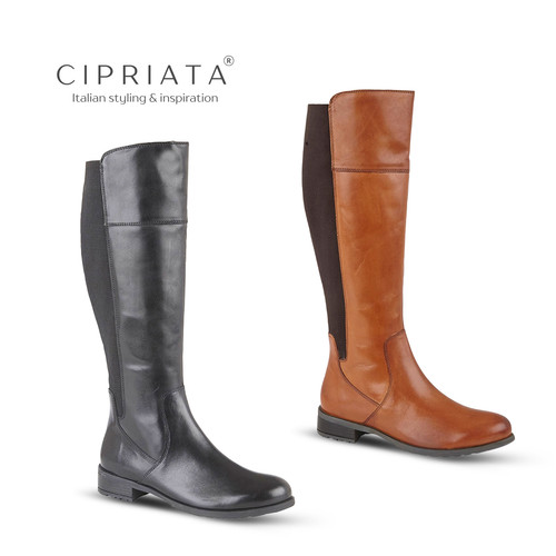 Ladies knee high boots leather - knee,