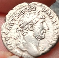 Hadrian AR Denarius 117/138 AD