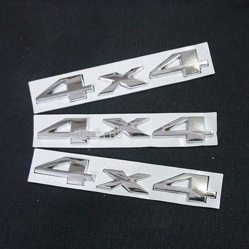 Silver chrome 4x4 metal - silver,
