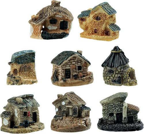 Pcs mini house figurines - mini,