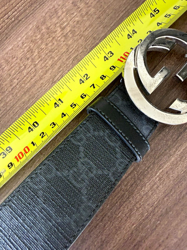 Gucci black leather - black,