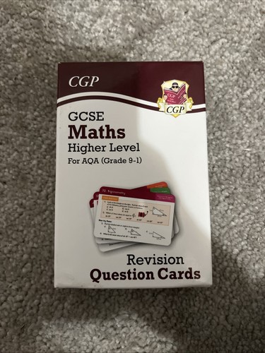 Gcse cgp aqa maths - cgp, higher