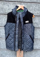 Rare fashionable gilet, Gio-Goi bodywarmer with hood 
