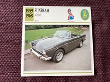 Sunbeam Alpine,  1959, 1968