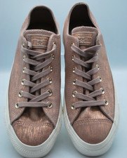 Converse Chuck Taylor All Star Rose Gold 'Precious Metal' Low Top Trainers- UK 7