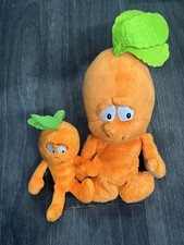 CHARLIE CARROT GOODNESS GANG PLUSH 10" SOFT TOY CO-OP VEGETABLE