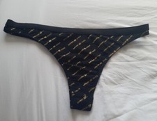 Black Superdry bikini bottoms 16 New With Tags