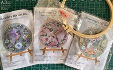 Embroidery Kit - Set Of 3