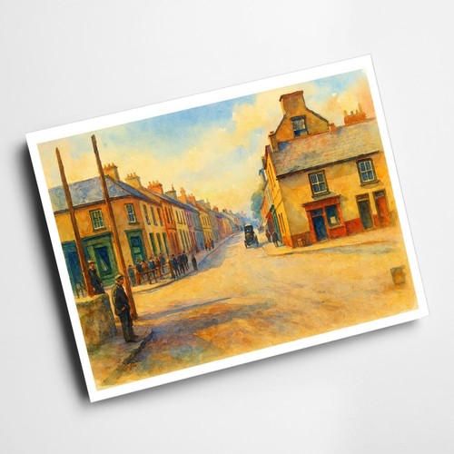 Print newry street - a4,
