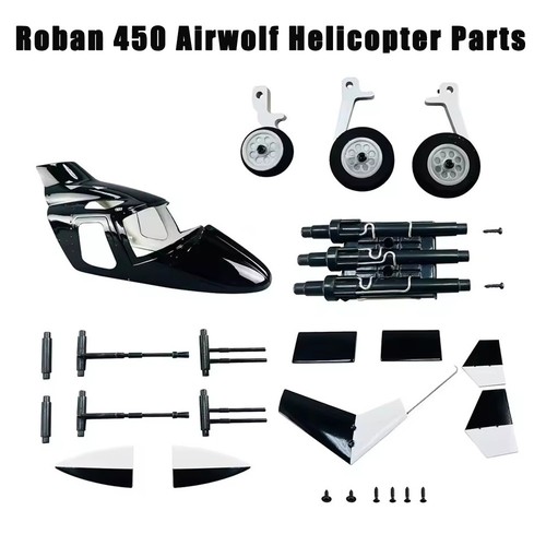 Roban 450 airwolf fuselage - 450,