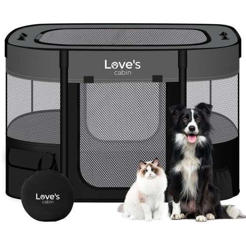 Love cabin pet puppy dog - cabin,