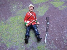 TROPHY MINIATURES  ZULU WAR   RORKES DRIFT 24th SPEAR IN LEG