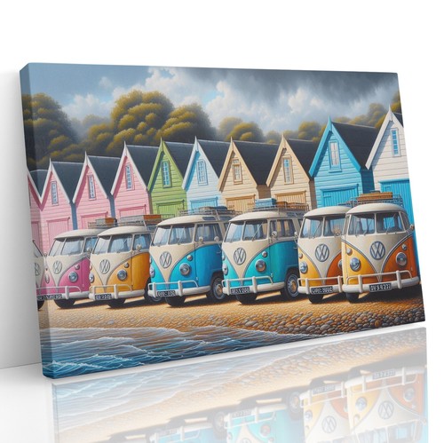 Beach huts and - v,