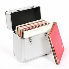 Studio X dj 12" 12 inch vinyl record collection flight storage case box hold 50