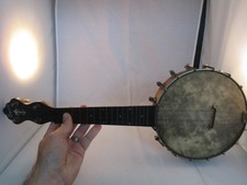 Antique 4 String Bruno Banjo