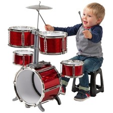Rockstar Junior Drum Kit Red