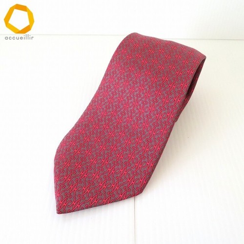 Hermes tie red gray - tie, hh