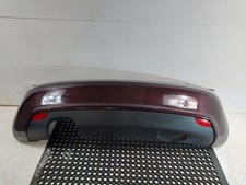 REAR BUMPER AUDI A1 MK1 (8X) 10-15 TFSI SPORT 3 DOOR HATCHBACK RED