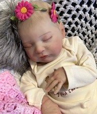Beautiful SLEEPING Reborn baby doll..