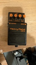 Vintage Boss HM-2 Heavy Metal Distortion Guitar Pedal 1980s MIT