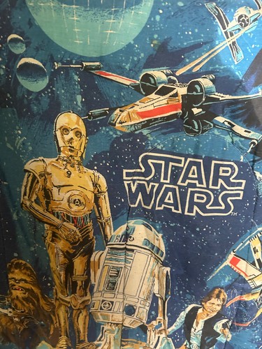 1977 star wars sleeping bag - sleeping,