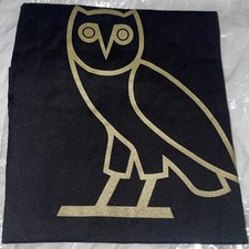 Drake OVO Gold Black T Shirt Size small S Octobers Very Own 